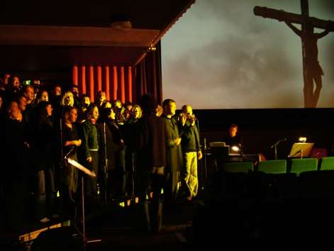Kino-Aktion: Die Passion Christi, Drei-K&ouml;nige-Kino Offenburg, 25.3.2005