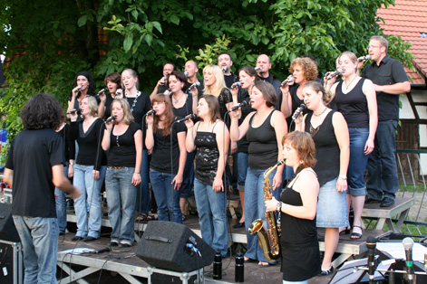 Stra&szlig;enfest Allmannsweier, 5.7.08