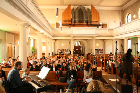 Gospelworkshop 2008 - Christuskirche Kehl, 11.10.08 Gospelworkshop 2008 - Christuskirche Kehl, 11.10.08