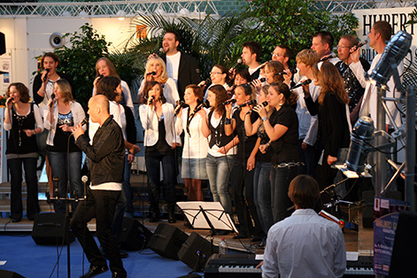 Er&ouml;ffnung der Handwerks- und Gewerbeausstellung, Willst&auml;tt, 18.9.10
