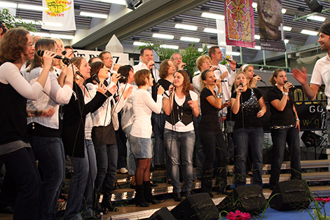 Er&ouml;ffnung der Handwerks- und Gewerbeausstellung, Willst&auml;tt, 18.9.10